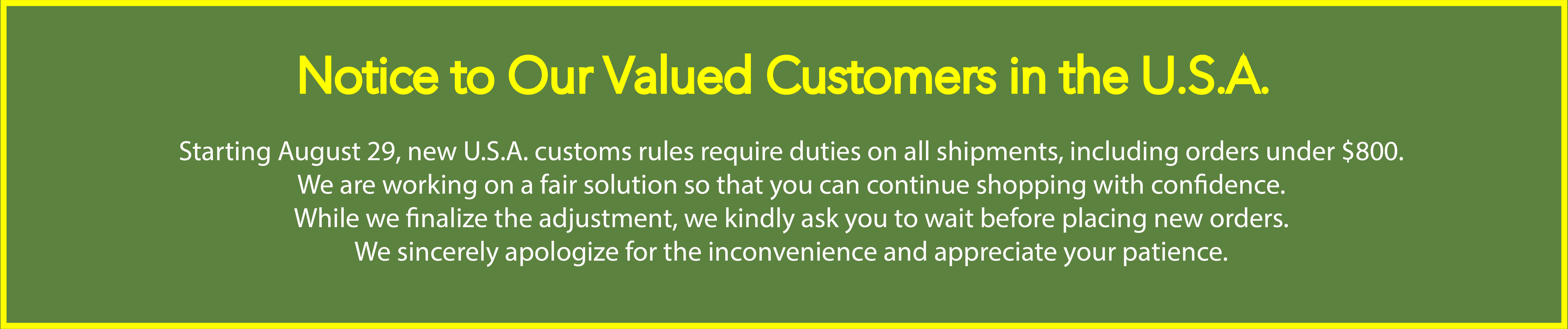 Notice